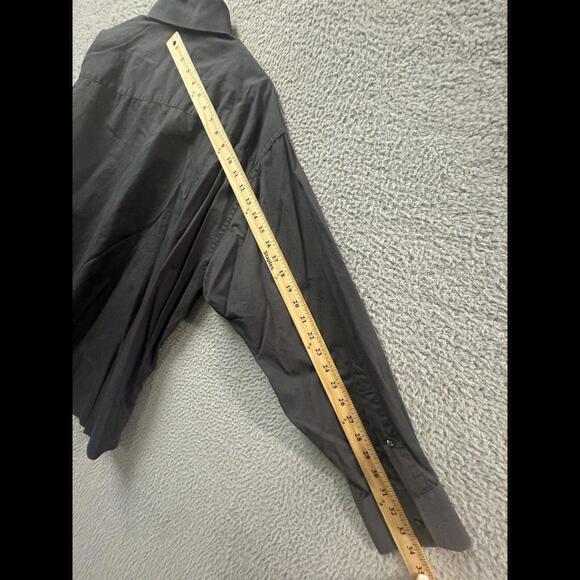 Kenneth Cole Reaction Shirt Mens 18 34/35 XXL Gray Button Up Collared Cotton - Picture 8 of 10